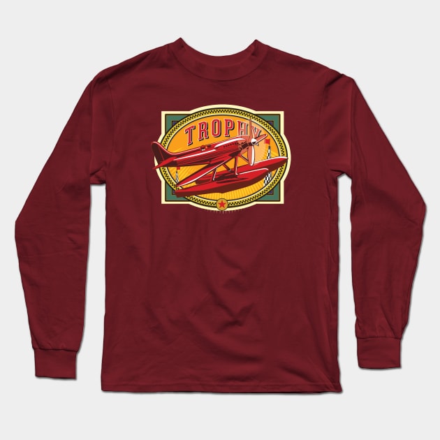 Trophy Long Sleeve T-Shirt by Midcenturydave